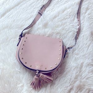 Victoria’s Secret Pink & Gold Studded Messenger Bag